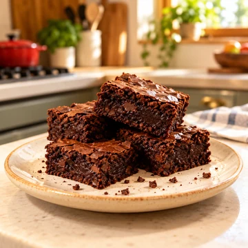 Brownies caseros preparados por Patricia R.